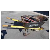 2000 LB WINCH, POST POUNDER, BOLT CUTTERS AND WHEE