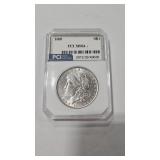 1889 MORGAN DOLLAR PCI SLABBED
