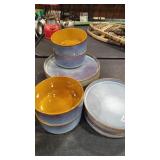 VANCASSO STONEWARE SERVICE FOR 4
