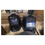 2 LINCOLN ELECTRIC WELDING HELMETS