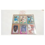 4 - KEN GRIFFY JR ROOKIE CARDS & 2 CLASSIC CARDS