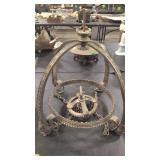 IRON ANTQ HANGING LIGHT FIXTURE