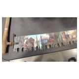 EMBELLISHED 2 MANN SAW 1 HANDLE