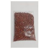 31.69 OZ RED AGATE COLOR POLISHED STONE