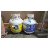 2 25 LB PROPANE TANKS