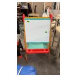 TOP BRIGHT WITE BOARD/CHALKBOARD EASEL