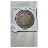 1878 CARSON CITY MORGAN SILVER DOLLAR