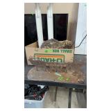 IRON ELK BOOT SCRAPER, METAL WELCOME SIGN & BOOT