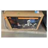 35' GROUND BREAKER SKELETON HALLOWEEN DECORATION