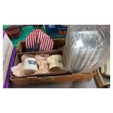 COFFEE MUGS, PARTY USA FLAGS & STORAGE CONTAINERS