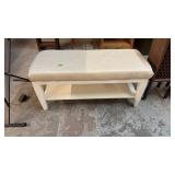 UPHOLSTERED BENCH 41'X17'X20