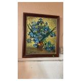 OIL ON CANVAS BY ERLER PAINTING