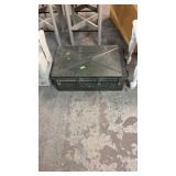 METAL MILITARY STORAGE BOX