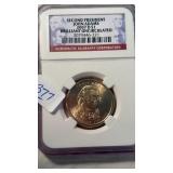 JOHN ADAMS 2007 UNCIRC DOLLAR