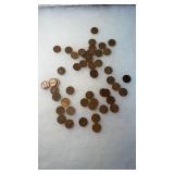 50 WHEAT PENNIES