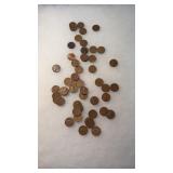 50 WHEAT PENNIES