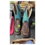 JUSTN ROPER COWBOY BOOTS SIZE 8.5