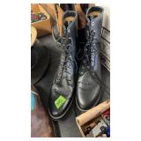 PR OF JUSTIN LACE UP BOOTS SIZE 9.5B