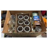 CANNING JARS, RINGS & LIDS
