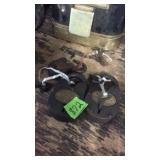 3 PAD LOCKS W/ KEYS
