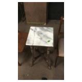 MARBLE TOP STAND
