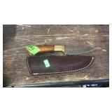 DEMASCUS STEEL KNIFE & SHEATH