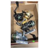 4 SPINNING REELS