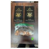 PENNY PASSPORT COLLECTOR BOOKS & FLATTENED PENNIES
