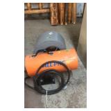 SQUIRREL CAGE BLOWER & SPACE HEATER