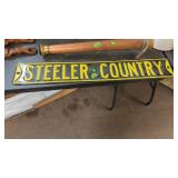 STEELERS COUNTRY ROAD SIGN