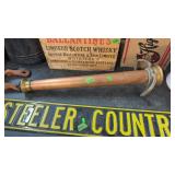 COPPER & BRASS FIRE HOSE NOZZLE