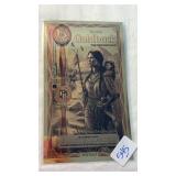 HALF GOLD BACK 1/2000 TROY OUNCE 24KT GOLD