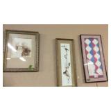 GROUP OF 3 FRAME PICTURES