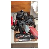 JIG SAW, SOLDERING GUN, DRILL, STAPLER & MISC