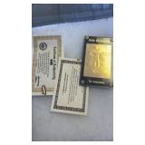 DALE ERNHARDT THE INTIMIDATOR 24KT GOLD FOIL CARD