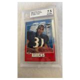 2000 UPPER DECK JAMAL LEWIS 7.5 NEAR MINT CARD