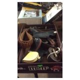 HOLSTERS, RECOIL PADS, CARTRIDGE BELT