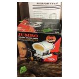 JUMBO CERAMIC HEATER STOVE W/ XTRA WIDE OPENING