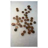 50 WHEAT PENNIES