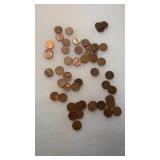 50 WHEAT PENNIES