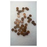 50 WHEAT PENNIES