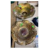2 GOOFUS GLASS BOWLS