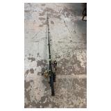 3 SPINNING RODS & REELS