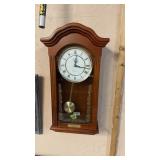 BULOVA WEST MISTER CHIME PENDULUM CLOCK