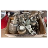 GROUP OF SPRAY GUNS