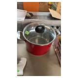 CUISENART STOCK POT, RED