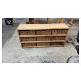 WOODEN HARDWARE ORGANIZER