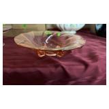 PINK DEPRESSION BOWL, 12'