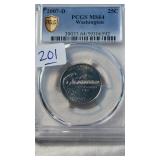 2007-D MS64 WASHINGTON STATE QUARTER