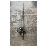 3 SPINNING RODS & REELS